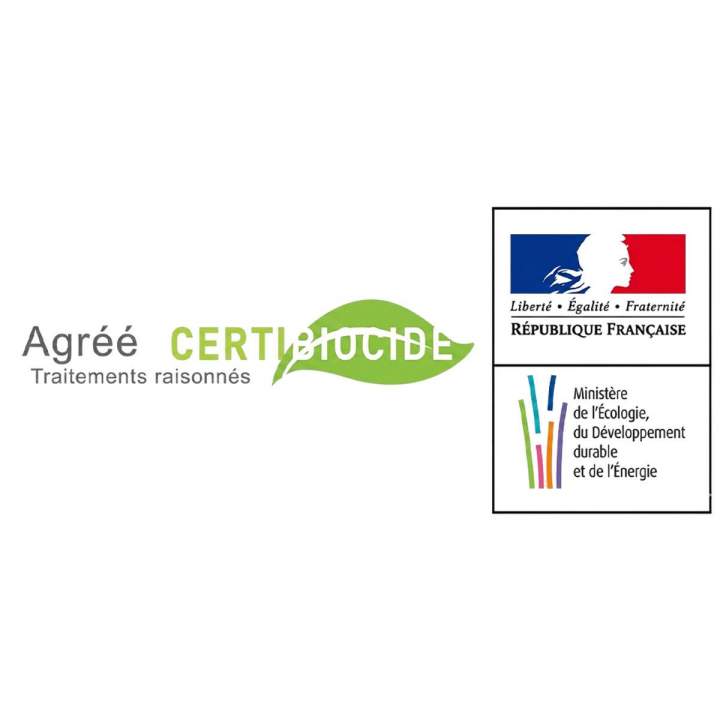 Logo Agrée Certibiocide